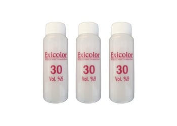 Exicolor Oksidan Peroksit 60 Ml 30 Volüm %9 3 Adet