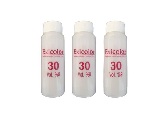 Exicolor Oksidan Peroksit 60 Ml 30 Volüm %9 3 Adet