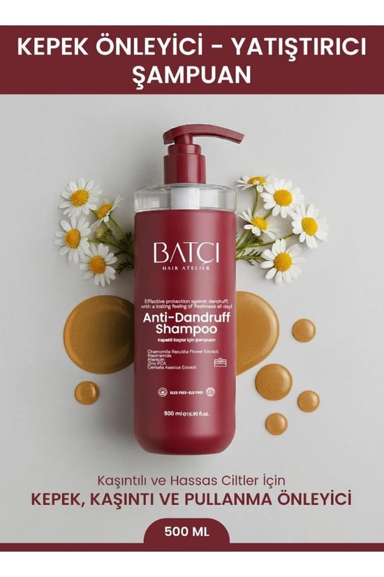 Batçı Kepek Karşıtı Anti Dandruff Şampuan 500 Ml