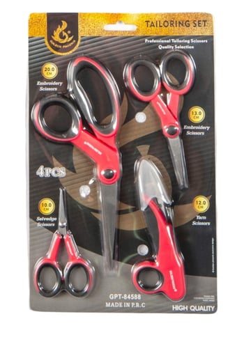 Makas Seti Dörtlü (renk Stok Durumuna Göre)