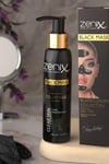 Zenix Soyulan Yüz Maskesi 130 Ml Pompalı Siyah