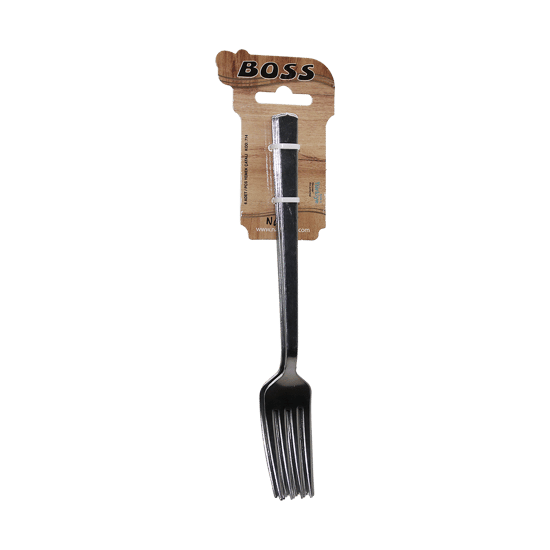 Boss-714 ( 6pcs ) Eko Çubuk Sade Metal ( Yemek Çatal ) 2mm