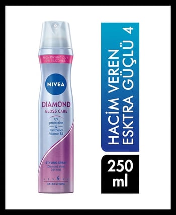 Nivea Hacim Veren Saç Spreyi 250 ml Esktra Güçlü 4