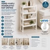 Urve Ur-3599 Rafty Geniş ( 4 Katlı ) ( Tekerlekli ) Sepet Organizer Düzenleyici ( Raf Ünitesi ) ( 355x220x670mm )