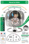 Livenzi Movibaby Hareket Sensörlü Otomatik Ana Kucağı-grey