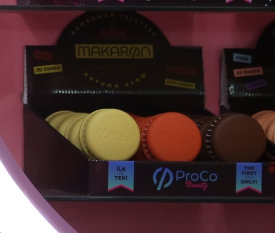 ProCo Beauty Makaron Saç Fırçası Renk Serisi - Sonbahar Işıltısı  - Kahverengi, Solmuş Yaprak Yeşili, Turuncu