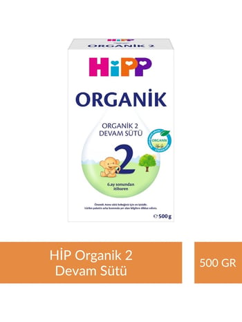 Hipp Organik 2 Devam Sütü 6+aydan İtibaren 500g