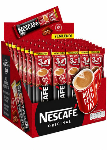 Nescafe 3ü1 Arada Hazır Kahve 17.5 Gr 48’li