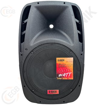 D-rock Eg-1512 600 Watt 12'' Plastik Kabin Pasif Hoparlör