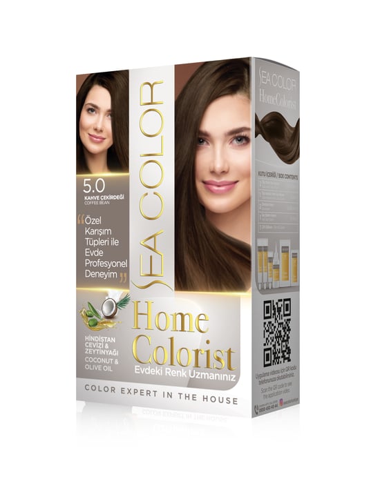 Sea Color Home Colorist Set Boya 5.0 Kahve Çekirdeği