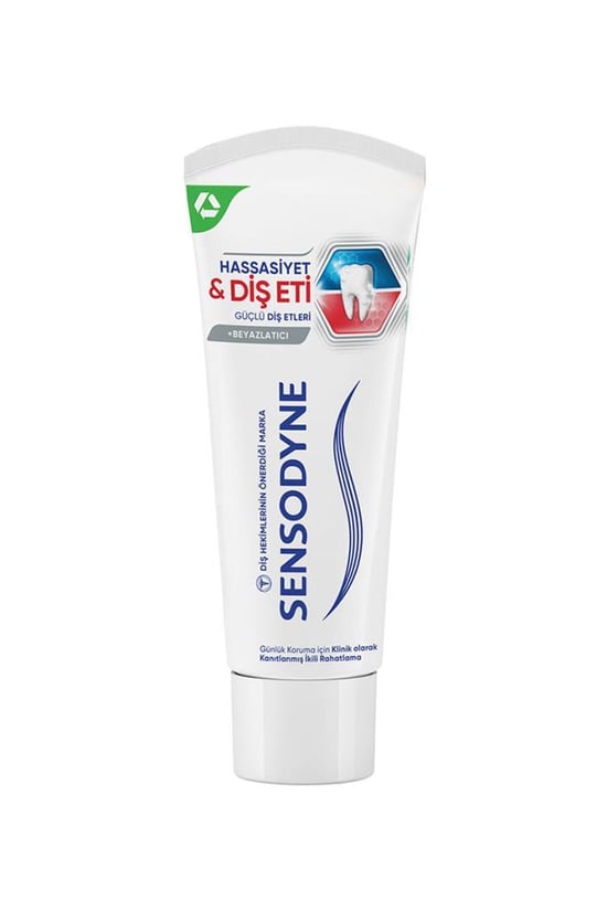 Sensodyne Hassasiyet ve Diş Eti Beyazlatıcı Diş Macunu 75 ml