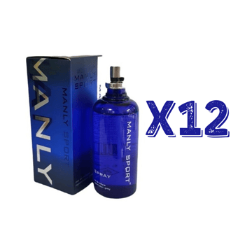 Manly Sport Edc 125 Ml Erkek Parfüm 12 Adet