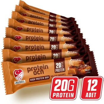 Protein Ocn Bar Salted Caremel 50 Gr *12