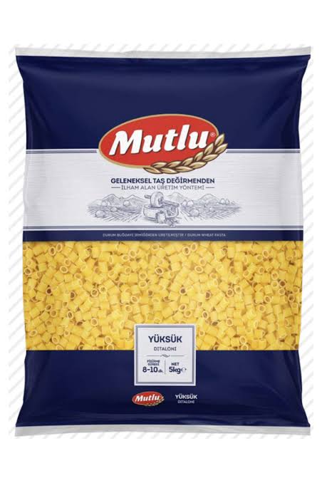 Mutlu Yüksük Makarna 5 Kg