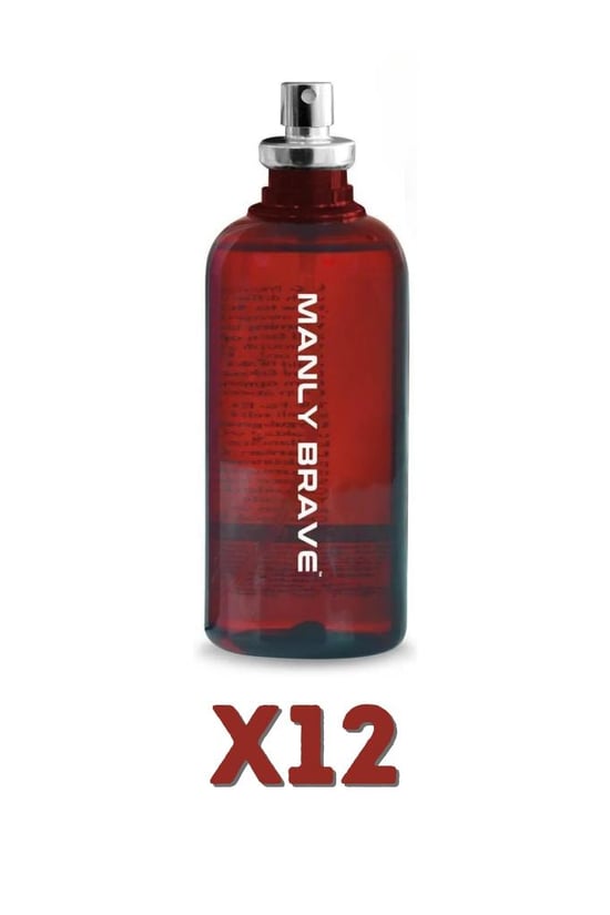 Manly Brave Edc 125 Ml Erkek Parfüm 12 Adet