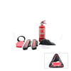 Krt-1097 ( 2li Set ) ( 3 Gen Çanta ) ( 6pcs + 17pcs ) ( Oto Trafik Seti + İlk Yardım Seti ) (yangın Tüpü=1kg) (2pcs Reflektör)