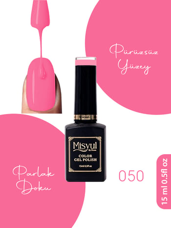 Misyul Uv Led Kalıcı Oje Nail Art 15 Ml 050