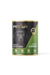 Petlook Konserve Köpek Maması  Yetişkin Kuzu Etli, Parça Etli 415 GR