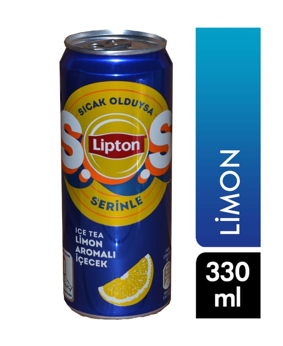 Lipton Ice Tea 330 ml Teneke Limon