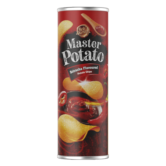 Master Potato Sriracha Flavoured Potato Chips