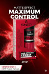 Sinep Toz Wax No:1 Strong Hold Kırmızı Red Maksimum Kontrol & Mat Görünüm 20 Gr