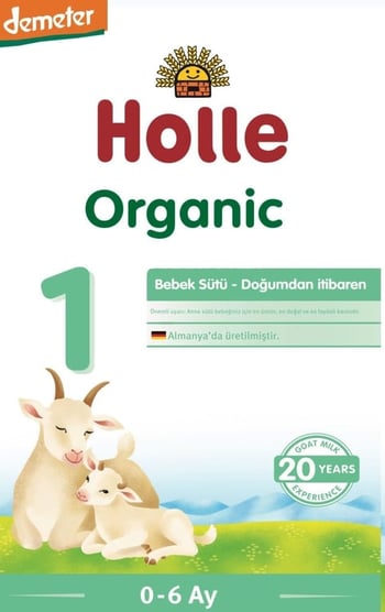 Holle Organik 1 Keçi Sütü 400 Gr 0-6 Ay