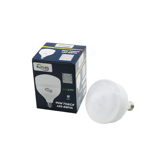 Elitled El-02 12/24 ( 40w ) Torch Led Bulb Ampul ( Beyaz & 6400k ) ( E27 ) ( 4400 Lümen ) ( 20.000 Saat Ömür )