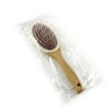 Lb Comb Vm-145 ( Oval ) ( Ahşap Sap & Pls.gövde) ( Saç Fırçası &tarak ) (beyaz Pls.& Renkli Top Uç )