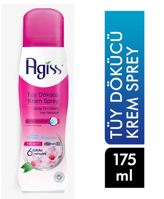 Agiss Tüy Dökücü Sprey 175 Ml Kadın Normal Ciltler
