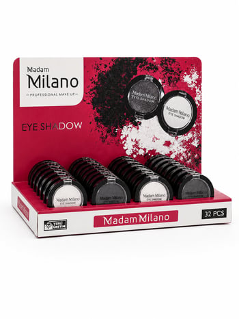 Madam Milano Tekli Göz Farı Işıltılı Yoğun Pigment Uzun Süre Kalıcı Eye Shadow