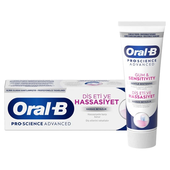 Diş Macunu Oral-b 75 Ml Hassas Beyazlık
