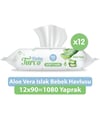 Baby Turco Islak Havlu 3x90'lı Aloevera