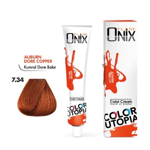 Morfose Onix Saç Boyası 7.34 Kumral Dore Bakır 60 Ml