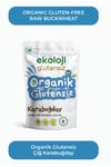 Organik Glutensiz Çiğ Karabuğday 500 Gr.