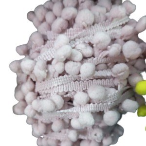 Sıralı Ponpon 1 Metre Pudra
