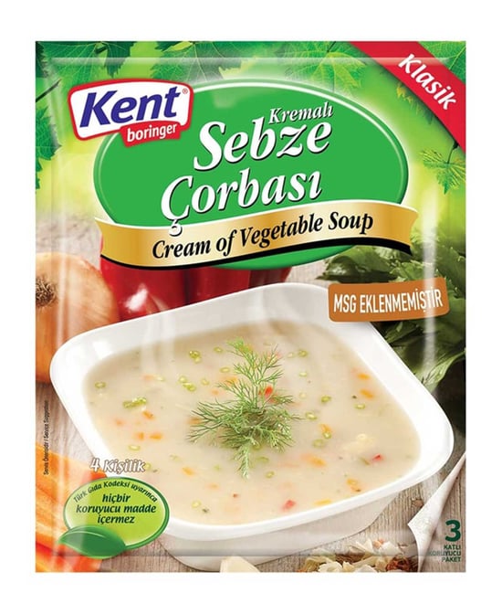 Kent Boringer Kremalı Sebze Çorbası 65 Gr