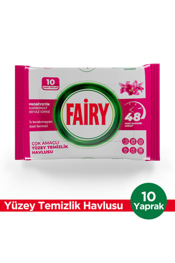 Fairy Yüzey Temizleme Mend Lilyum Çiçeği 10 Lu*48