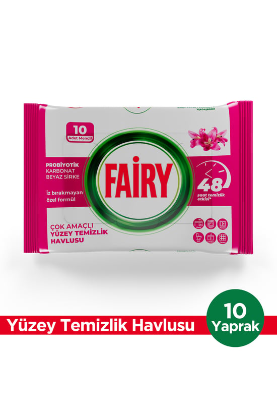 Fairy Yüzey Temizleme Mend Lilyum Çiçeği 10 Lu*48