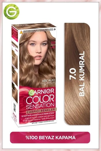 Garnier Çarpıcı Renkler Saç Boyası 7.0 Bal Kumral
