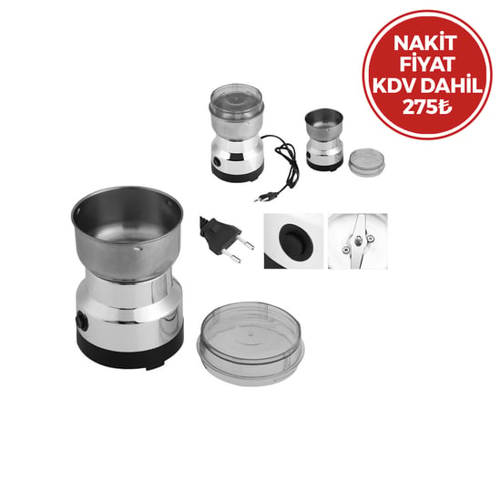 İnura Global Bgc Nm-8300 Electric Grinder Lüx Pratik ( Elektrikli ) Çelik Öğütücü ( 200w ) ( 50gr )