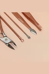 Ocean 12 Parça Premium Çantalı Metal Manikür Seti Asu-177c