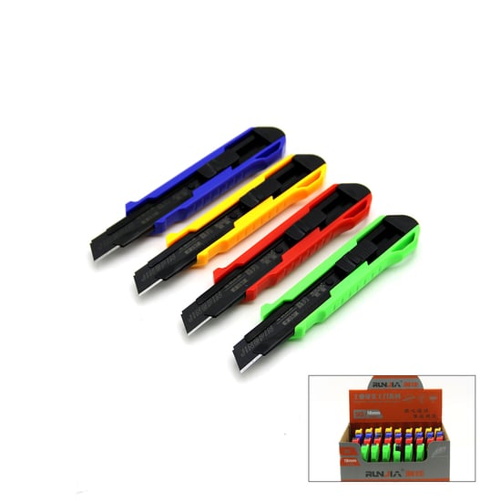 Runjia Sk-5 Rj-087 Ar-18 ( Büyük=18mm ) ( Plastik ) Falçata Maket Bıçak