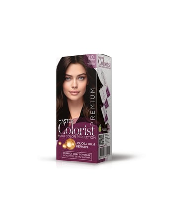 Master Colorist Premium Yarı Kit Set Boya 3.0 Koyu Kahve