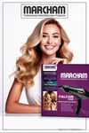 Marcham Profesyonel Fön Makinesi 2 Başlıklı 2400 Watt Siyah