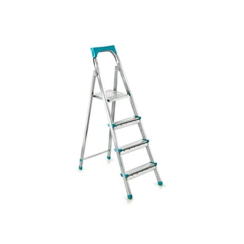 Perilla-11003 ( 3+1) Basamaklı Metal Merdiven ( Y: 82cm & 120kg.taşıma Kapasitesi )