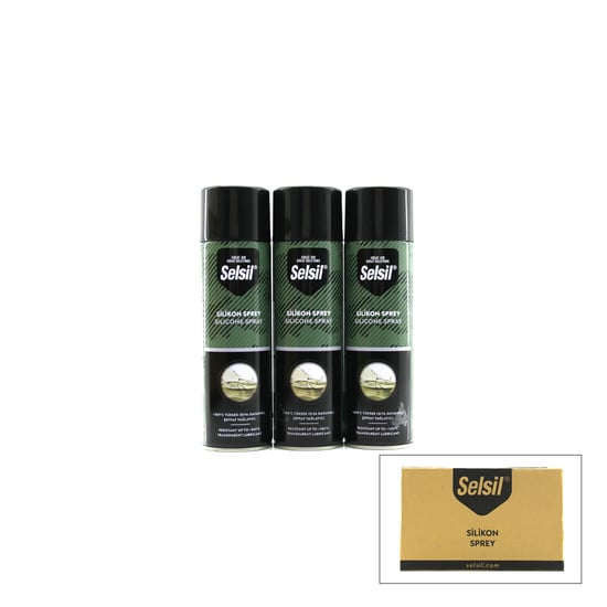 Selsil Tas-007 Silikon Sprey ( 500 Ml ) ( Yağlayıcı )