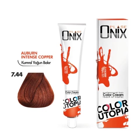 Morfose Onix Saç Boyası 7.44 Kumral Yoğun Bakır 60 Ml