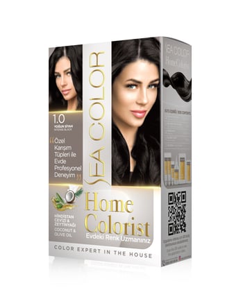 Sea Color Home Colorist Set Boya 1.0 Yoğun Siyah