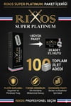 Rixos Super Platinum 20x5 Adet Bütün Berber Jileti Toplam 100 Adet