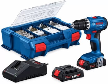 Bosch Gsb 18v-45 18v-2x2.0 Ah Darbeli Vidalama+63 Parça Set 0615a5007g